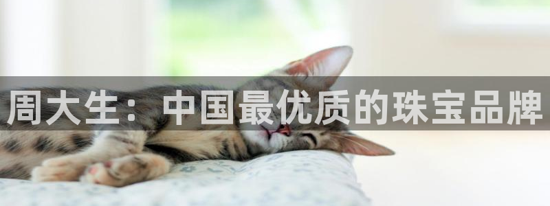 众腾娱乐招商：周大生：中国最优质的珠宝品牌