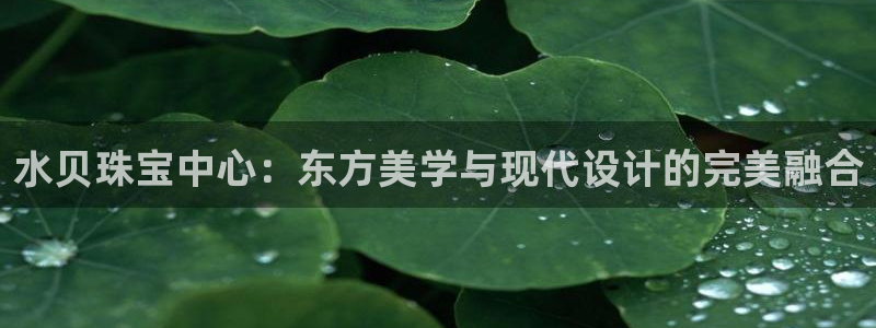 众腾娱乐开户：水贝珠宝中心：东方美学与现代设计的完美融合